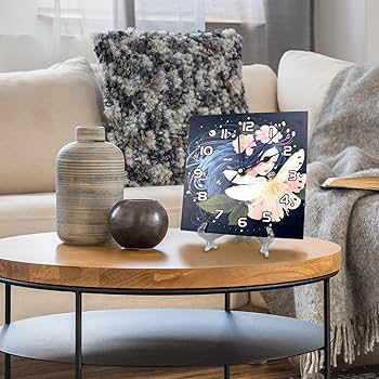 Amazon.co.jp: 壁掛け時計、寝室用時計、電池式,ファンタジー